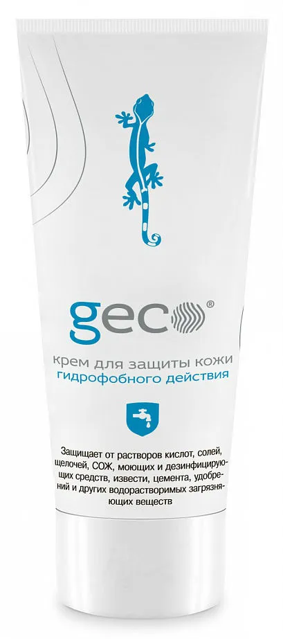 фото крем защитный geco™ гидрофобный 100мл, 1210v