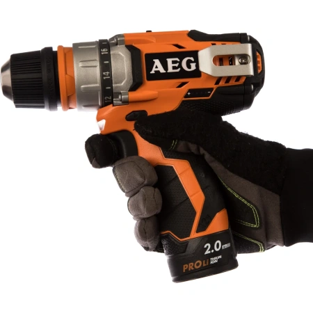 фото аккумуляторная дрель-шуруповерт aeg bbs12c2 li-202b
